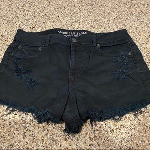 American Eagle distressed shorts